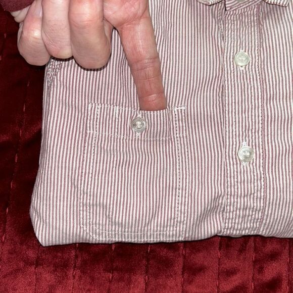 Burberry Cotton Button-down Collared Shirt 2 Pockets unisex 🇬🇧 size 6 y/o - Picture 17 of 17